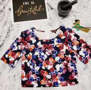Express Floral crop top